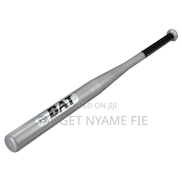 Baseball Bat 30" Anti-Slip Grip -Black / Silver / Red Silver · Photo 2