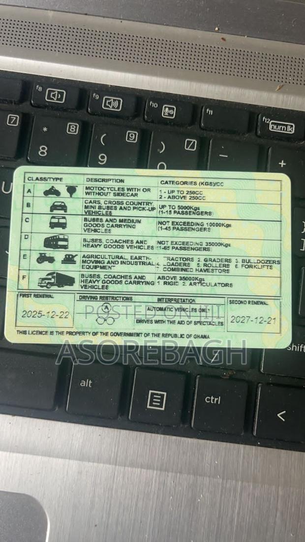 Express Driver's License