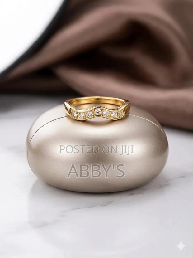 Gold Plated Non Fading Stainless Steel Ring · Photo 1