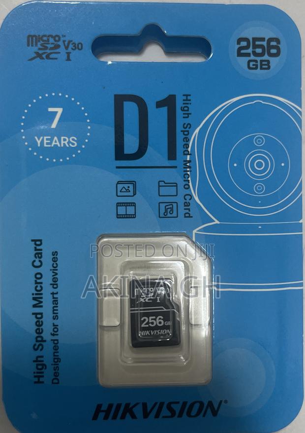 Hikvision 256 Micro Sd Card Memory Card · Photo 1