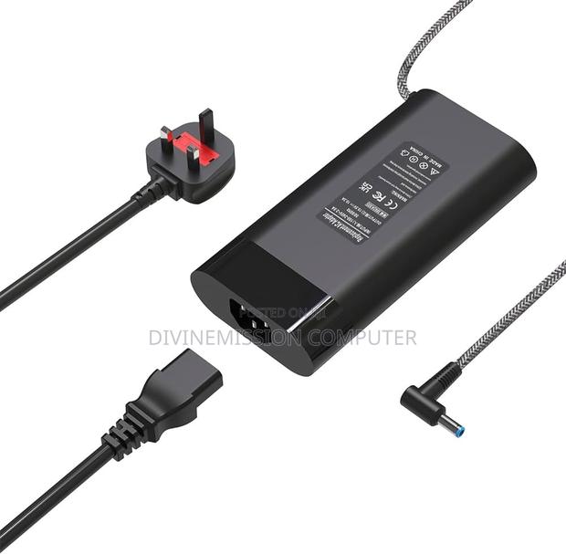 Hp Blue Pin Adapter/Char.19.5v—7.7A (150w) UK Used, Original · Photo 6