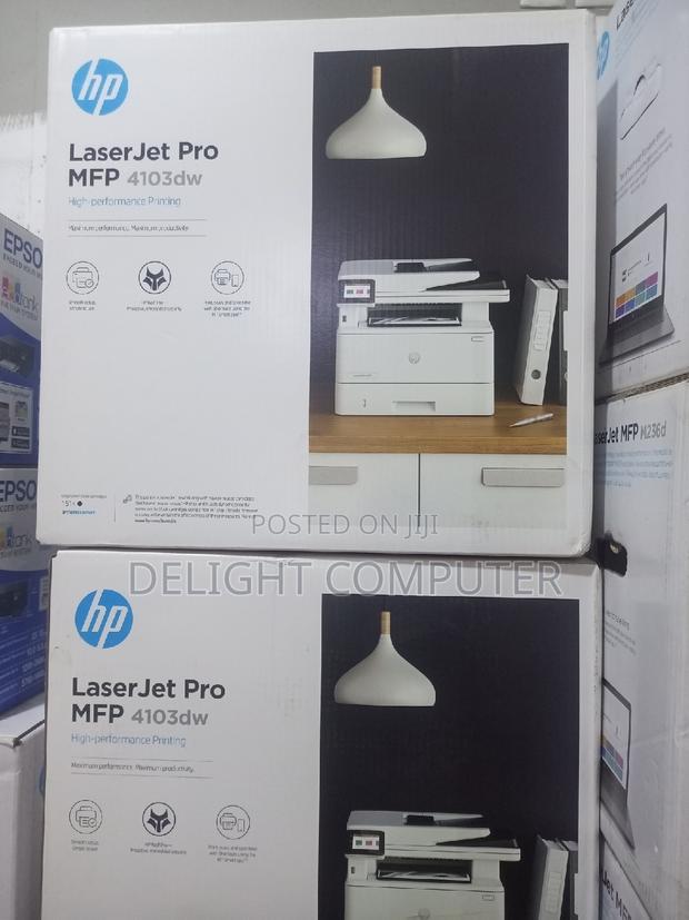 HP Laserjet Pro MFP 4103fdw Mono Laser Printer · Photo 1