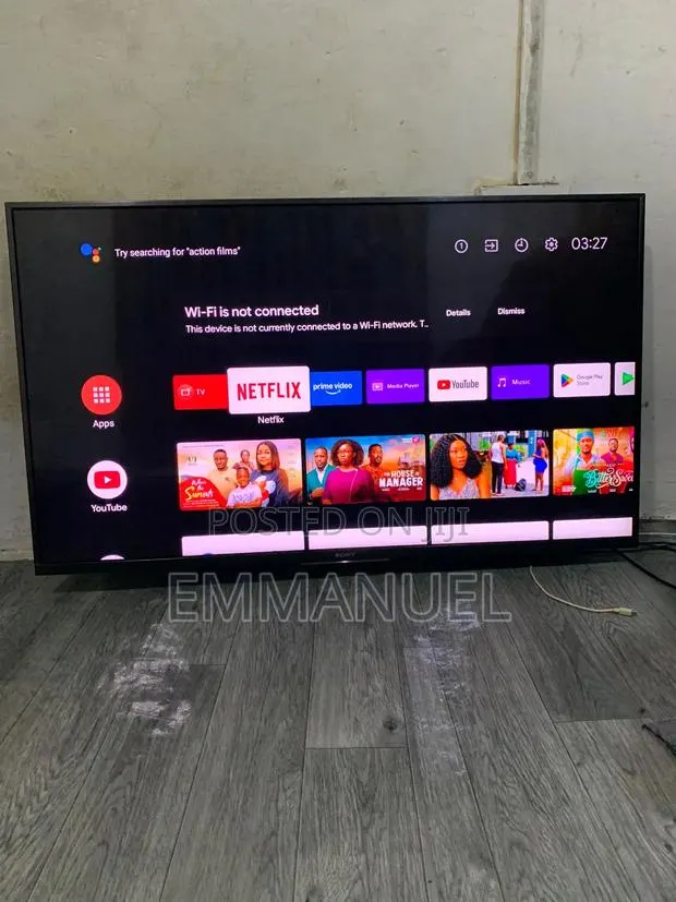 Caption
Sony Bravia Android Smart TV 43"Uhd · Photo 1