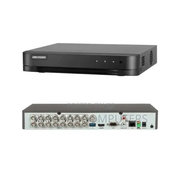 Hikvision Ds-7216hghi-M1/T 16-Ch 2mp 2-Way 1080p Lite 1u H.265 DVR · Photo 1