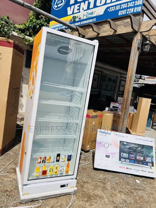Limited Stock Zara 591 Litres Display Refrigerator 600DF Single Door · Photo 1
