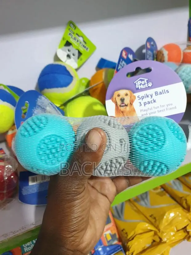 3 Pack Spiky Toy Balls for Dogs · Photo 1