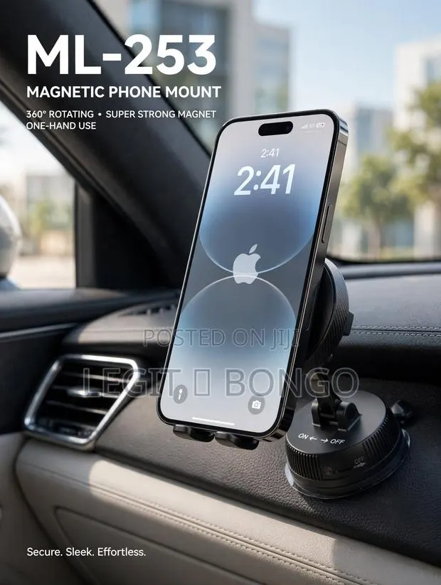 MAGNET - ML-253 Magnetic Holder Car Mount Bracket · Photo 1