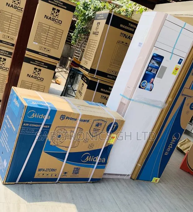 Newly Fast Midea 3.0 Horsepower Split Type Floor Standing AC · Photo 1