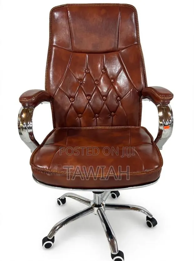 Brown and Black Executives Office Chairs · Photo 1