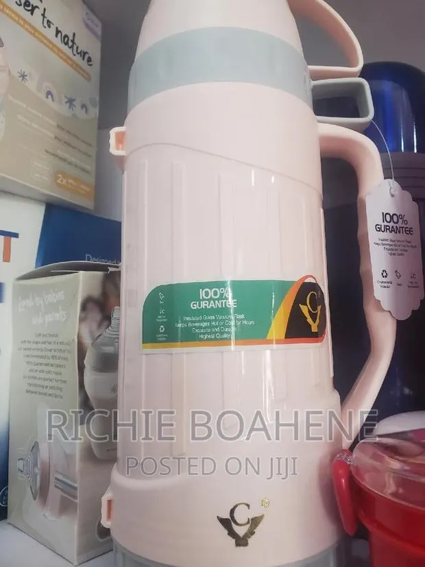 Flask Insulated Glass Inside One Liter · Photo 1