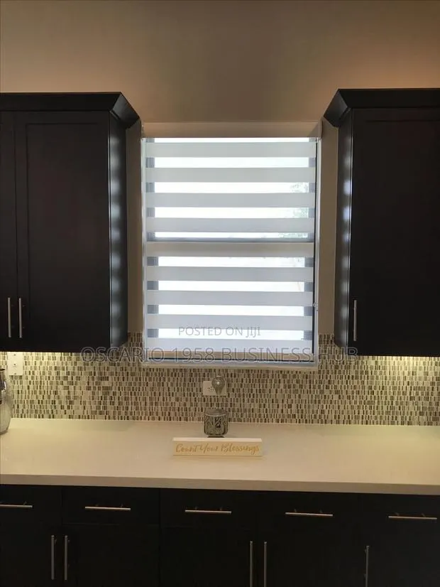 Serendipity Strategies Zebra Window Modern Design Curtains Blind · Photo 1