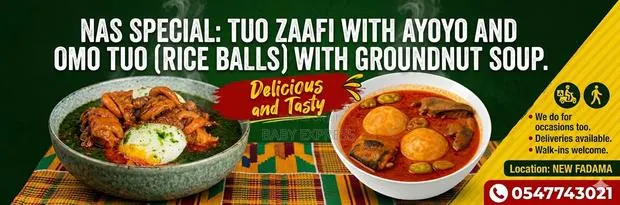 Authentic Tuo Zaafi Omo Tuo – Freshly Made Hot Delivery. · Photo 1