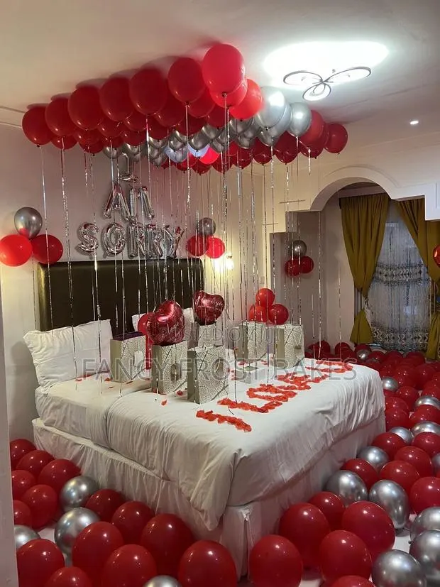 Valentine Bed Canopy Set Up · Photo 1