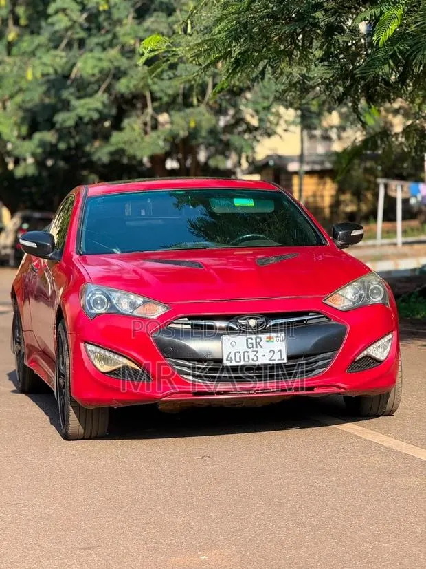 Hyundai Genesis 3.8 4dr Sedan (3.8L 6cyl 8A) 2015 Red · Photo 1