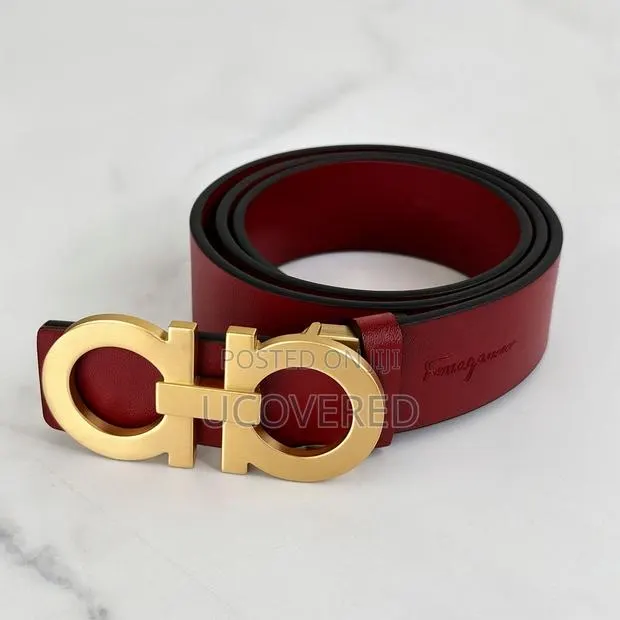 Ferragamo Real Leather Men’S Belt · Photo 1