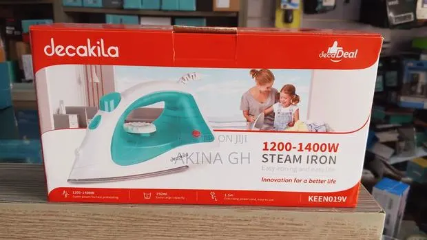 Decakila 1400w Steam Iron KEEN019V · Photo 1