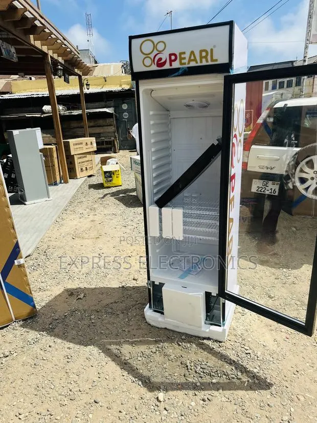 PVC-352 300L Single Door Pearl Display Vertical Stand · Photo 1