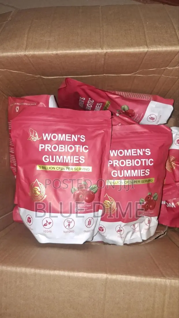Women's Probiotic Gummies Cranberry Non-Gmo AND Sugar Free · Photo 1