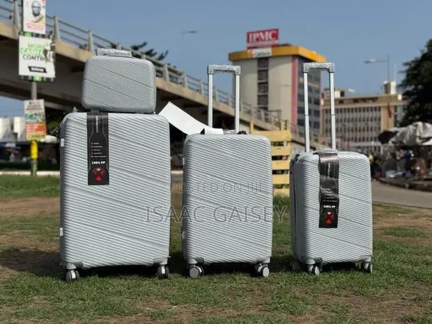 Unicross 4set Extra Quality Trolling Luggages in Ash Color · Photo 1