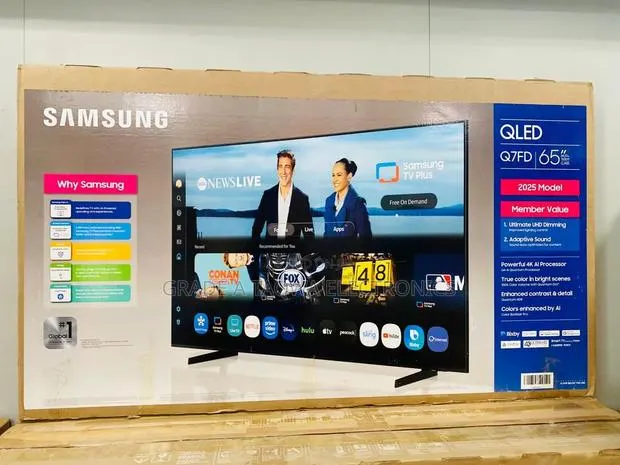Neat Samsung 65inch Qled Smart TV · Photo 1
