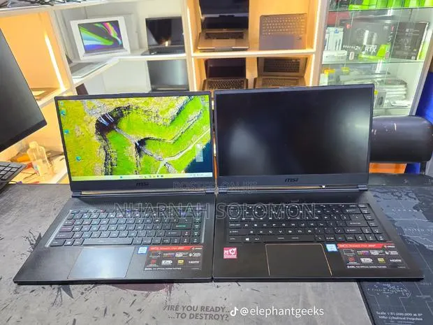 Laptop MSI GS65 Stealth Thin 8RF 16GB Intel Core i7 SSD 512GB · Photo 1