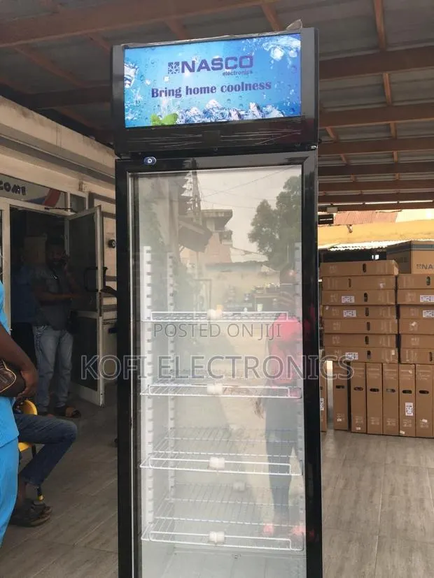 Nasco 358l Display Fridge Large Capacity Beverage Cooler · Photo 1