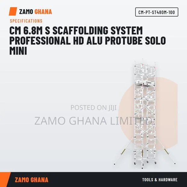 Cm 6.8M S Scaffolding System Professional Hd Alu Pr - CM-PT-ST480M-100 · Photo 1