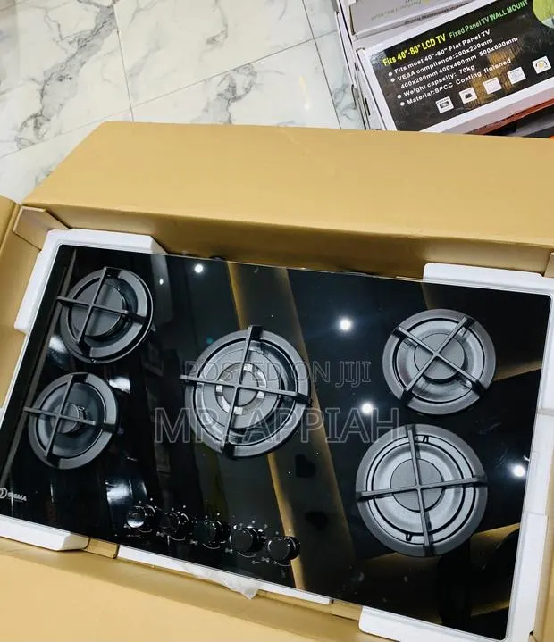 Super Unique Kenwood 90cm 5 Gas Built in Hob(Tempered Glass) · Photo 1