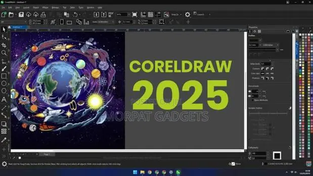 Coreldraw 2025 Graphics Suite (Fully Activated) for Graphic Designers · Photo 1