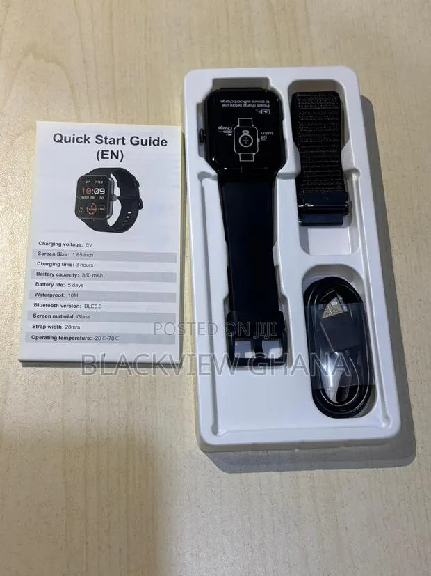 Blackview R50 Smartwatch 1.43" Heart Rate Blood Oxygen GPS Waterproof · Photo 1