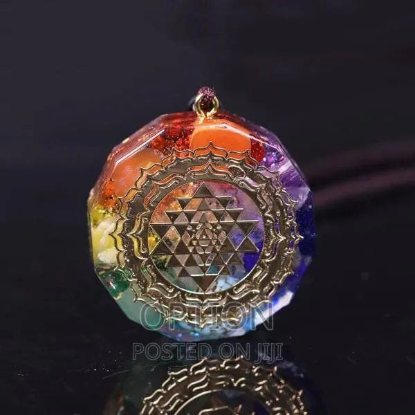 Orgonite Geometry Power To Control And Protection Pendant · Photo 1