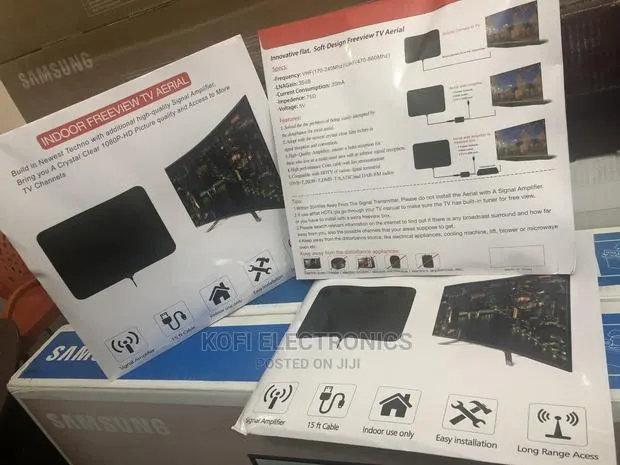 Excellent Performance, Paper-Thin Indoor Antenna · Photo 1