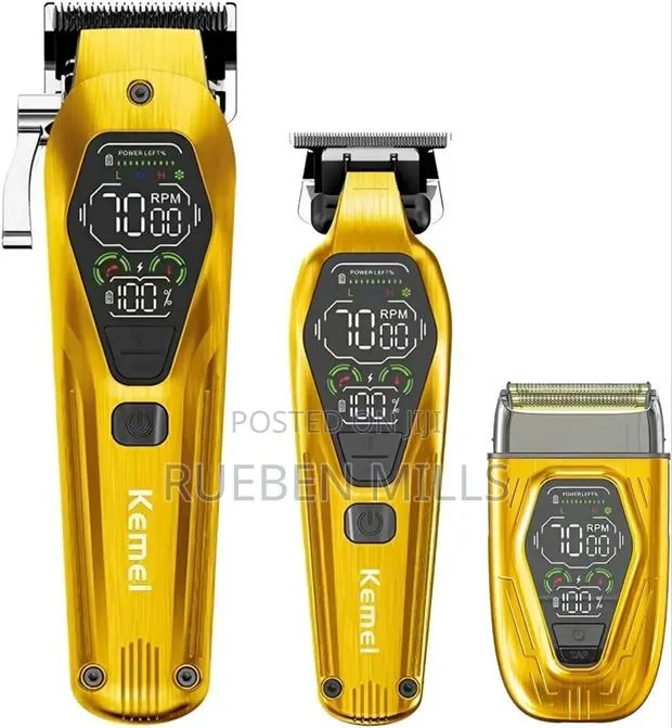 Kemei Km-8551 Three in One Barbering Machine Beard Trimmer · Photo 1