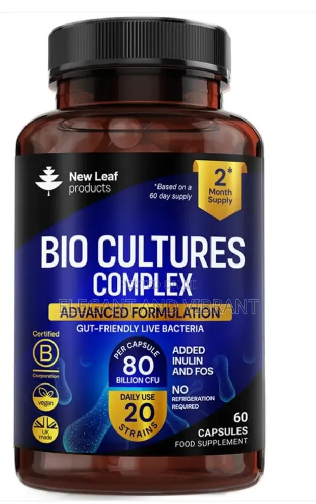 Bio Cultures Complex | 60 Capsules · Photo 1