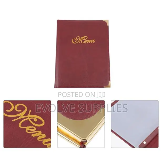 Leather Menu Folder for Restaurant, Bars and Hotels · Photo 1