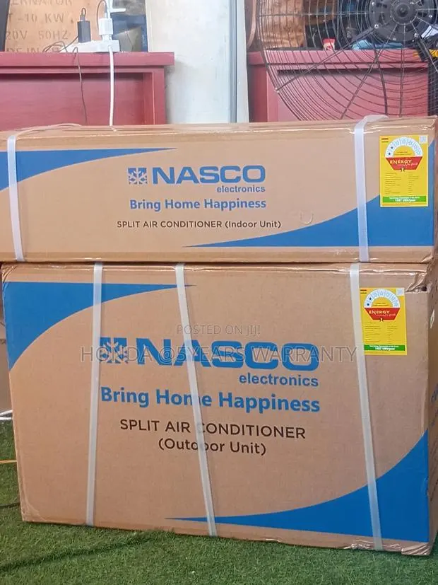 Brand New Nasco 1.5hp Air Conditioner – Low Power Consumption 1.5hp · Photo 1
