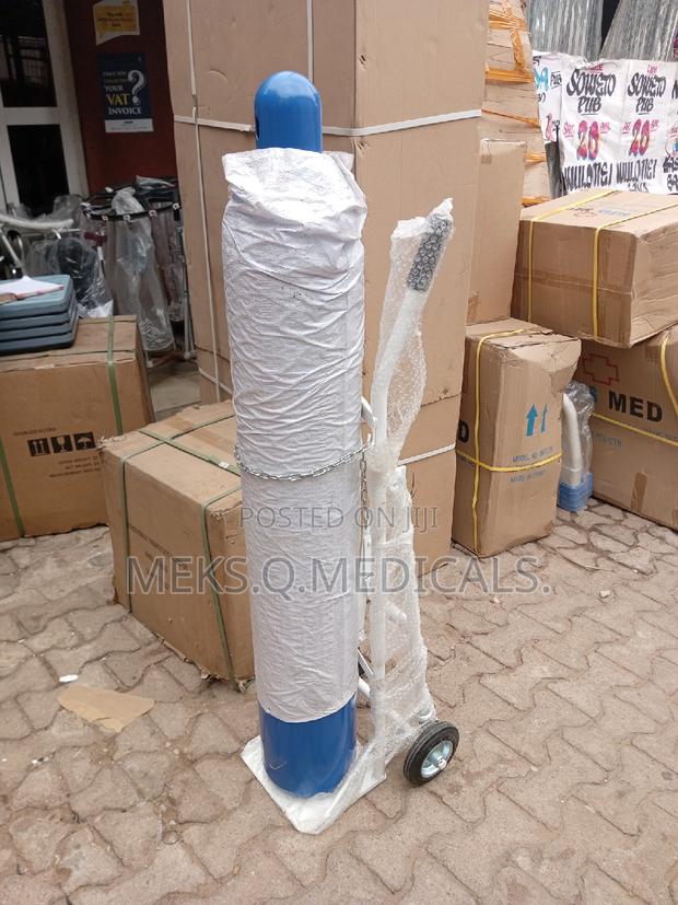 Oxygen Cylinder With Trolley and Flowmeter ( 40 LTRS ) · Photo 1