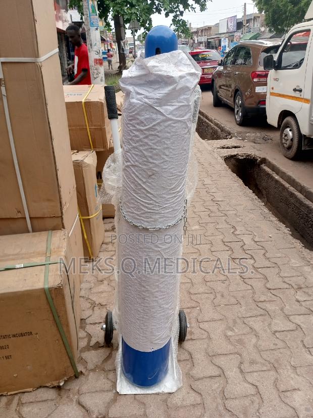 Oxygen Cylinder With Trolley and Flowmeter ( 40 LTRS ) · Photo 2