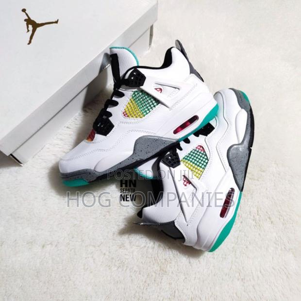Air Jordan 4 Retro Sneakers Basketball Shoes- Fast Delivery in 2hrs · Photo 3