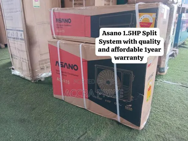 Brand New Asano 1.5HP Split AC – Affordable Cooling for Every Space · Photo 1