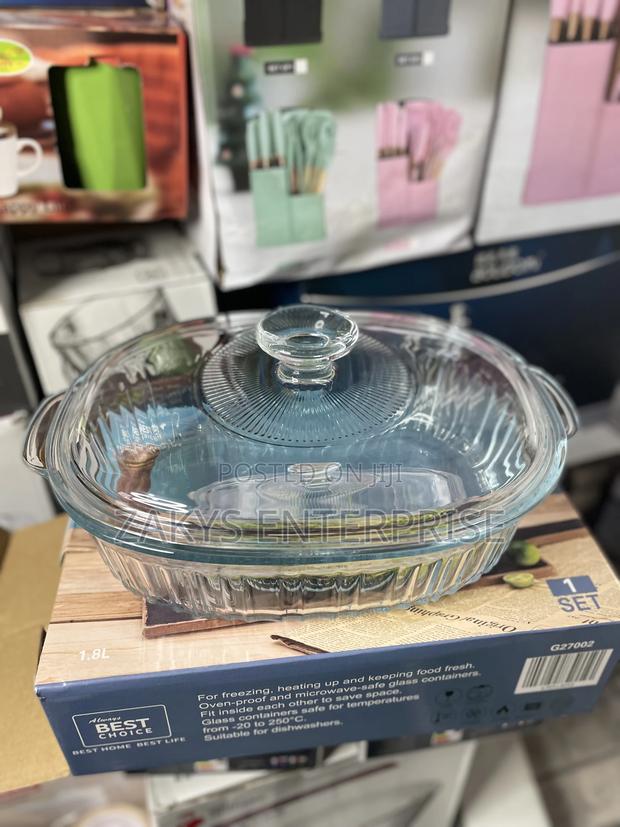 Glass Bowl With Cover · Photo 3