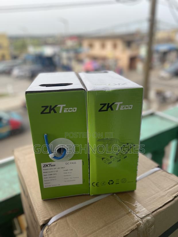Cat6 Network Cable 100m Zkteco (Original) 100meters Cat6 · Photo 5