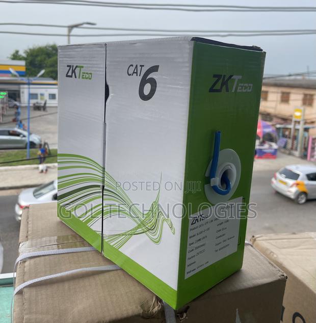 Cat6 Network Cable 100m Zkteco (Original) 100meters Cat6 · Photo 1
