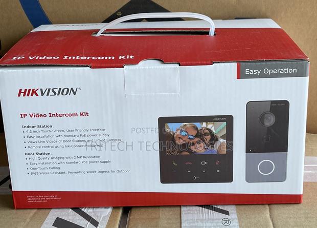 Hikvision IP Video Intercom With Outdoor Shade DS-KIS606-P · Photo 1