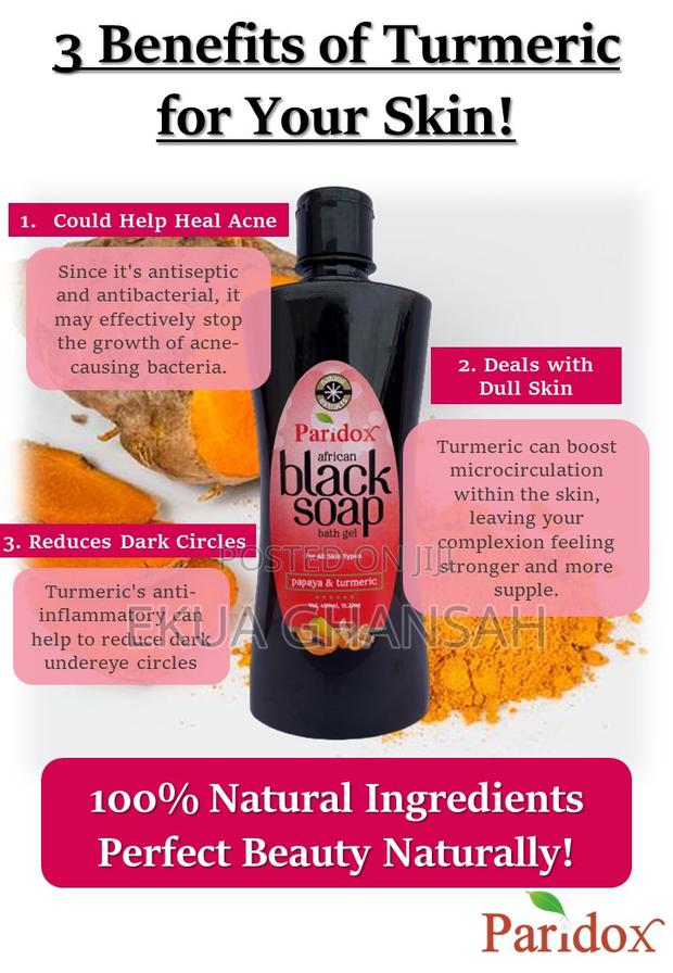 Paridox African Black Soap (Bath Gel) · Photo 2