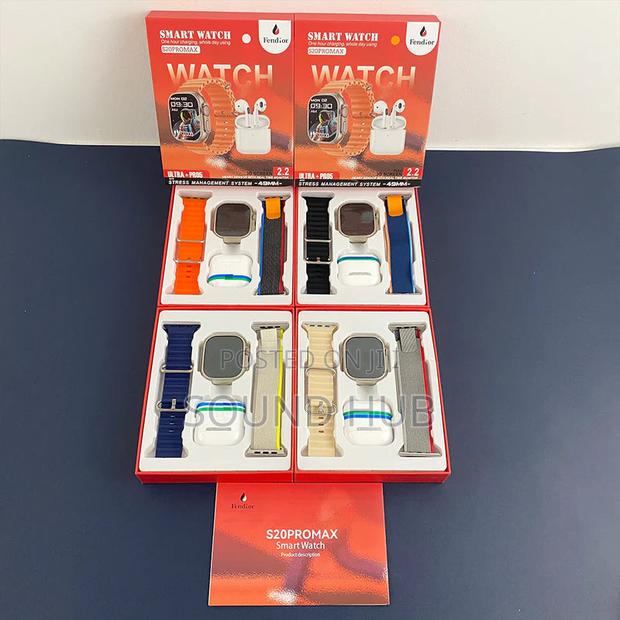 S20 Promax Smart Watch With Earbuds · Photo 1