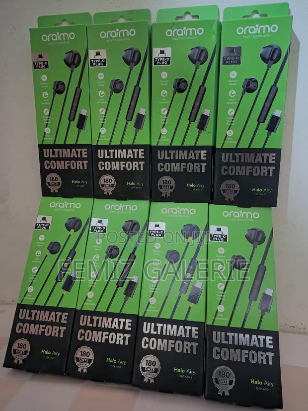 Oraimo Halo Airy Type-C Half in-Ear Wired Headphones · Photo 7