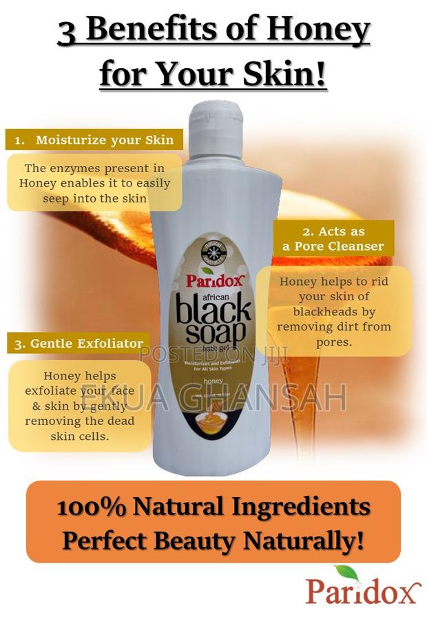 Paridox African Black Soap (Bath Gel) · Photo 3