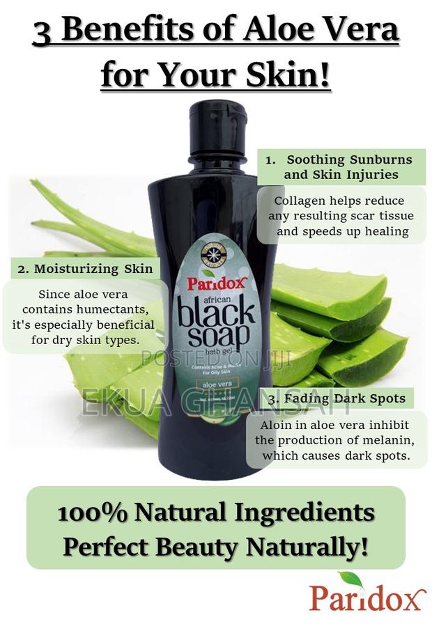 Paridox African Black Soap (Bath Gel) · Photo 4