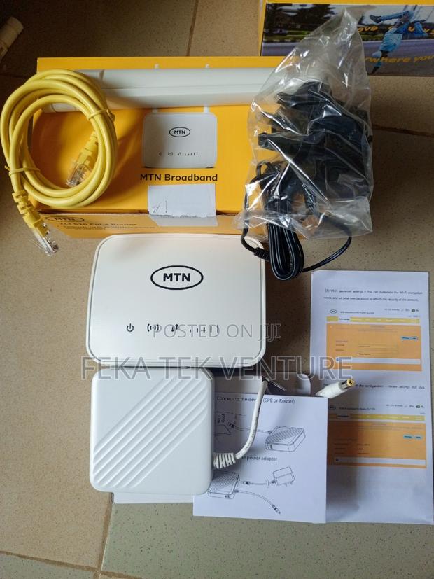 MTN ZLT S20 Universal 4G Sim Router + Power Bank · Photo 2